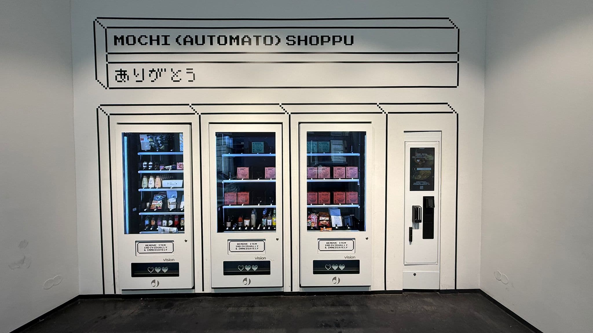 Mochi's Japanese 24/7 Ramen & Lemonade Vending Machine in 1070 Vienna